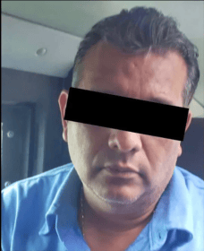 Roberto "N" fue detenido por la Fiscalía estatal. Crédito: Especial
