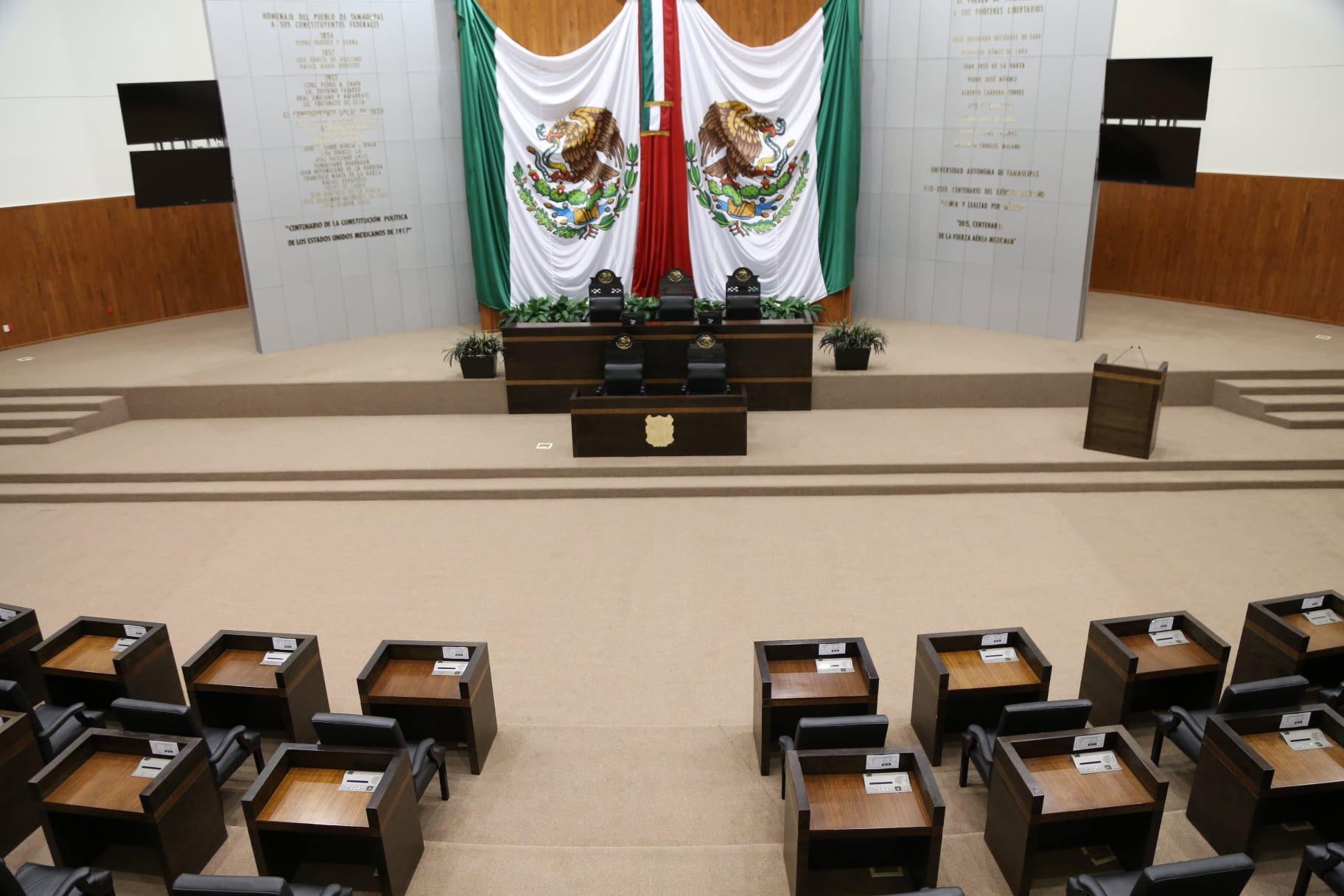 Votarán hoy reformas al fuero en Congreso de Tamaulipas - Elefante Blanco