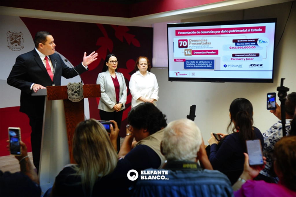 Salud señala a exfuncionarios y empresas ligadas a los Carmona