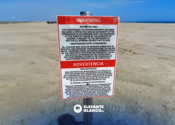 EUA contrató a empresa para colocar señalización en playa Bagdad: Sheinbaum