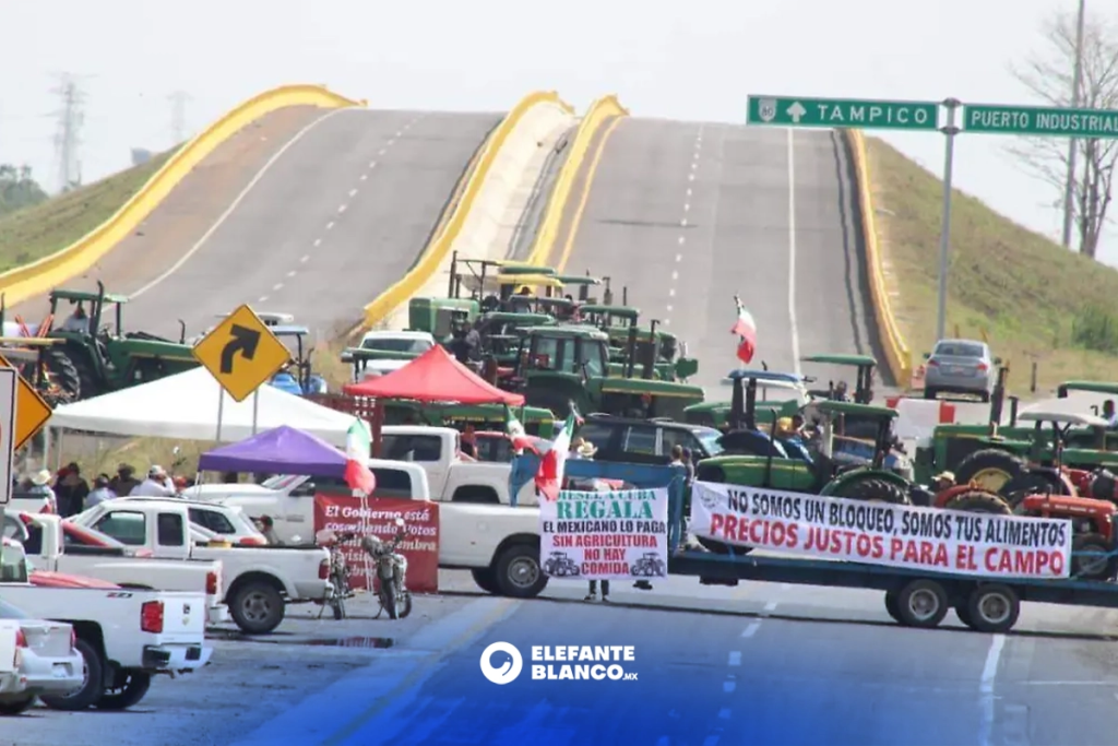 Productores y transportistas anuncian nueva protesta en Tamaulipas