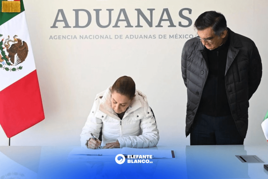 Sheinbaum inaugura aduana en Nuevo Laredo, fija meta de 1.5 billones en ingresos