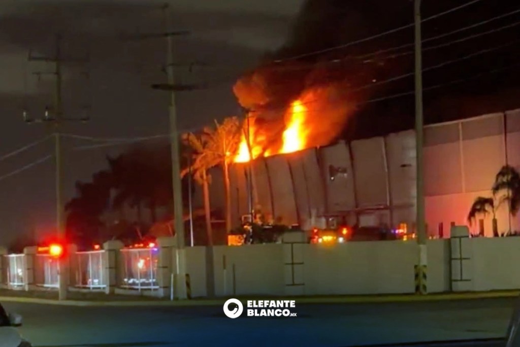 Mueren tres bomberos en incendio de maquiladora Spellman en Matamoros